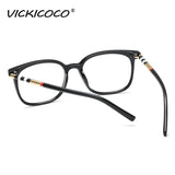 Sexy Square Cat Eye Anti Blue Light Stripe Optical Glasses Frames Men Women Luxury Brand Designer Fashion Computer Eyeglasses