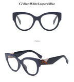 mimiyou Fashion Cat Eye Glasses Frame Women Optical Eyewear Grace Lady Eyeglasses Frame Clear UV400 Brand Designer oculos