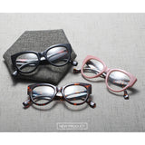 mimiyou Fashion Cat Eye Glasses Frame Women Optical Eyewear Grace Lady Eyeglasses Frame Clear UV400 Brand Designer oculos