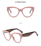 mimiyou Fashion Cat Eye Glasses Frame Women Optical Eyewear Grace Lady Eyeglasses Frame Clear UV400 Brand Designer oculos