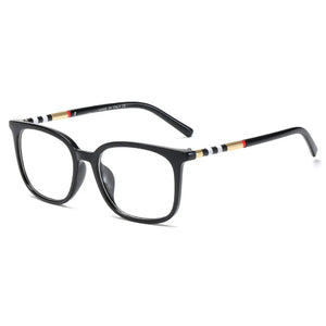 Sexy Square Cat Eye Anti Blue Light Stripe Optical Glasses Frames Men Women Luxury Brand Designer Fashion Computer Eyeglasses