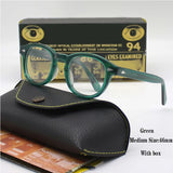Johnny Depp Eyeglasses Man Lemtosh Optical Glasses Frames Women Luxury Brand Vintage Acetate Round Myopic Eyewear Frame
