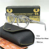 Johnny Depp Eyeglasses Man Lemtosh Optical Glasses Frames Women Luxury Brand Vintage Acetate Round Myopic Eyewear Frame