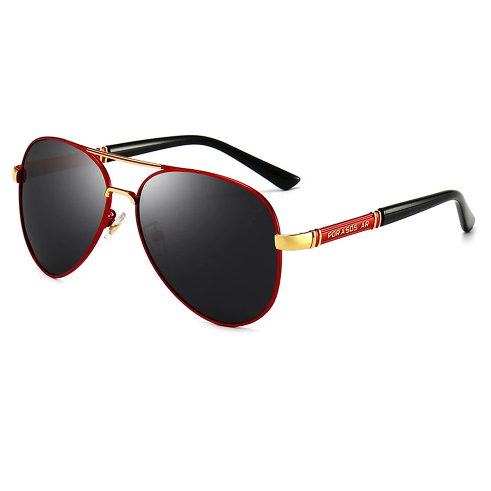 Fashion Vintage Design Pilot Polarized Sunglasses For Men Women Classic Driving Fishing Spring Polaroid Sun Glasses Eyewear 2025