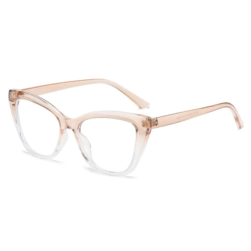 New Men Sunglasses Trend Women Plastic Polarization Cat Eye Sun Glasses UV400 Luxury Brand Design Fashionable Black Eyewear