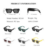 Ruiao 2025 Whole Luxury Premium Shades Designer Black Brand Sunglasses Mens Square Sun Glasses For Women