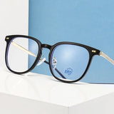 New Glasses Frame Camping Cycling Fishing Men Retro Glasses Frame Luxury Brand Design Tea Color Women Anti Blue Light Glasses