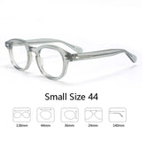 Johnny Depp Eyeglasses Man Lemtosh Optical Glasses Frames Women Luxury Brand Vintage Acetate Round Myopic Eyewear Frame