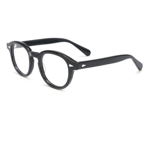 Johnny Depp Eyeglasses Man Lemtosh Optical Glasses Frames Women Luxury Brand Vintage Acetate Round Myopic Eyewear Frame
