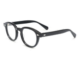 Johnny Depp Eyeglasses Man Lemtosh Optical Glasses Frames Women Luxury Brand Vintage Acetate Round Myopic Eyewear Frame