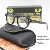 Johnny Depp Eyeglasses Man Lemtosh Optical Glasses Frames Women Luxury Brand Vintage Acetate Round Myopic Eyewear Frame