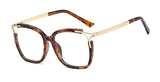 48054 Square Cat Eye Anti-blue Light Ultralight Glasses Frames Men Women Optical Fashion Computer Glasses