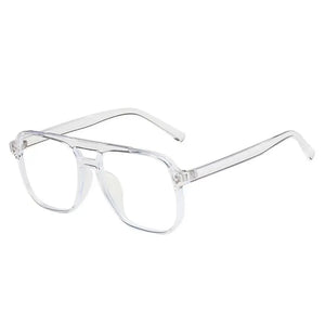 1PC Fashion Anti-blue Light Glasses Men Women Transparent Computer Glasses Frame Retro  Square Eyeglasses