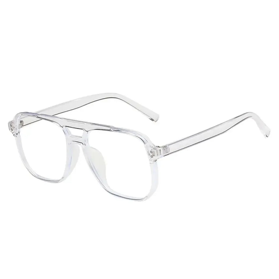 1PC Fashion Anti-blue Light Glasses Men Women Transparent Computer Glasses Frame Retro  Square Eyeglasses