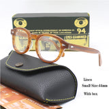 Johnny Depp Eyeglasses Man Lemtosh Optical Glasses Frames Women Luxury Brand Vintage Acetate Round Myopic Eyewear Frame