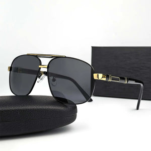Brand Design Big Square Polarized Sunglasses For Men Women Fashion Vintage Retro Driving Fishing Sun Glasses Male Eyewear 2025