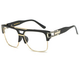 Luxury Brand Square Glasses Frame New Women Men Fashion Oversize Clear Lens Anti Blue Light Eyeglasses Frames Optics Frames
