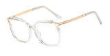 48054 Square Cat Eye Anti-blue Light Ultralight Glasses Frames Men Women Optical Fashion Computer Glasses