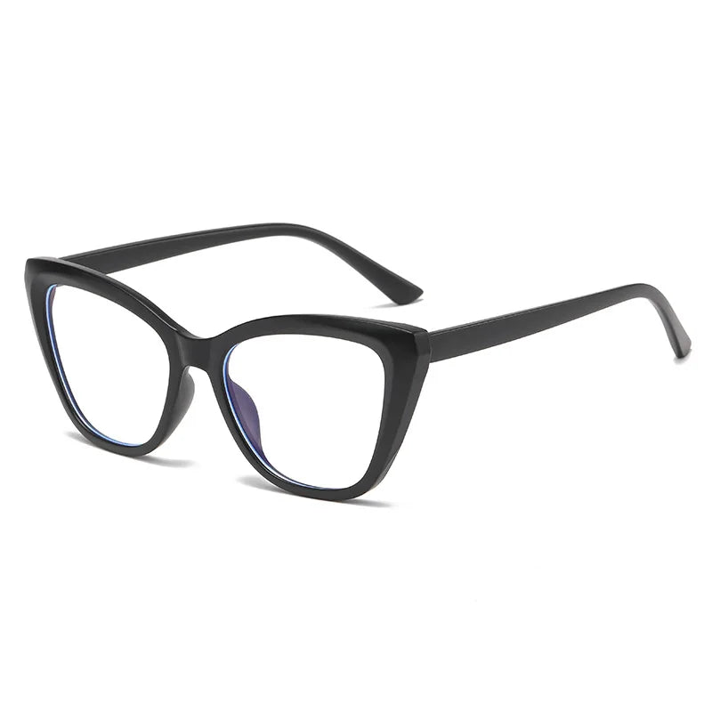 New Men Sunglasses Trend Women Plastic Polarization Cat Eye Sun Glasses UV400 Luxury Brand Design Fashionable Black Eyewear
