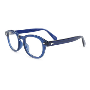 Johnny Depp Eyeglasses Man Lemtosh Optical Glasses Frames Women Luxury Brand Vintage Acetate Round Myopic Eyewear Frame
