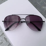 2024 New Fashion Gradient Lens Pilot Sunglasses Vintage Cycling Driving Shades Sun Glasses Unisex UV400 Protection Eyewear