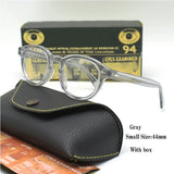 Johnny Depp Eyeglasses Man Lemtosh Optical Glasses Frames Women Luxury Brand Vintage Acetate Round Myopic Eyewear Frame