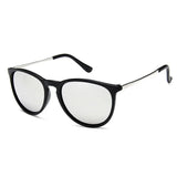 Popular Metal Frame Vintage Sunglasses Women Men Round Sun Glasses Eye Glasses for Male Female Reflective Film Sunglasses ﻿