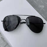 2024 New Fashion Gradient Lens Pilot Sunglasses Vintage Cycling Driving Shades Sun Glasses Unisex UV400 Protection Eyewear