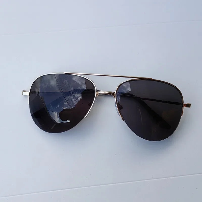 2024 New Fashion Gradient Lens Pilot Sunglasses Vintage Cycling Driving Shades Sun Glasses Unisex UV400 Protection Eyewear