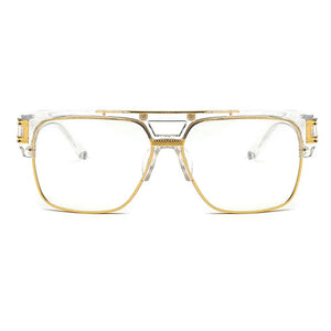 Luxury Brand Square Glasses Frame New Women Men Fashion Oversize Clear Lens Anti Blue Light Eyeglasses Frames Optics Frames