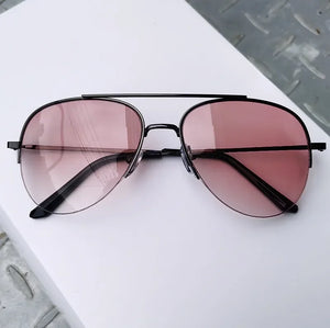 2024 New Fashion Gradient Lens Pilot Sunglasses Vintage Cycling Driving Shades Sun Glasses Unisex UV400 Protection Eyewear