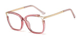 48054 Square Cat Eye Anti-blue Light Ultralight Glasses Frames Men Women Optical Fashion Computer Glasses