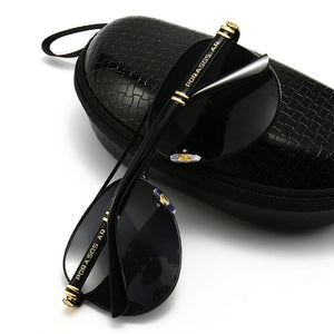 Fashion Vintage Design Pilot Polarized Sunglasses For Men Women Classic Driving Fishing Spring Polaroid Sun Glasses Eyewear 2025